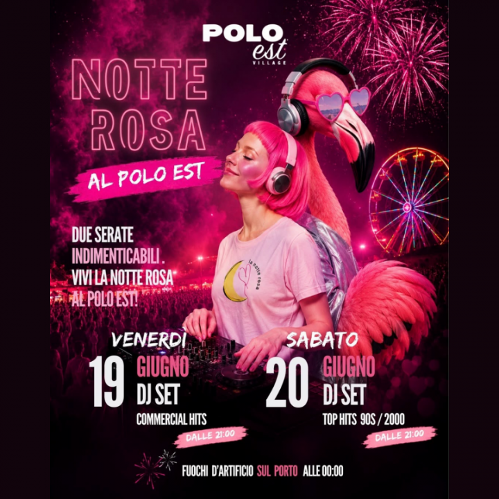 La Notte Rosa al Polo Est