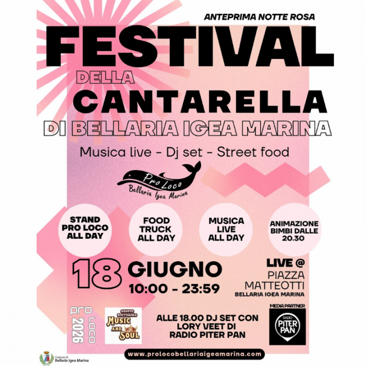 FESTIVAL DELLA CANTARELLA