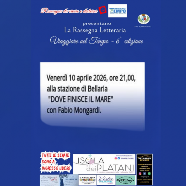 DOVE FINISCE IL MARE | con Fabio Mongardi