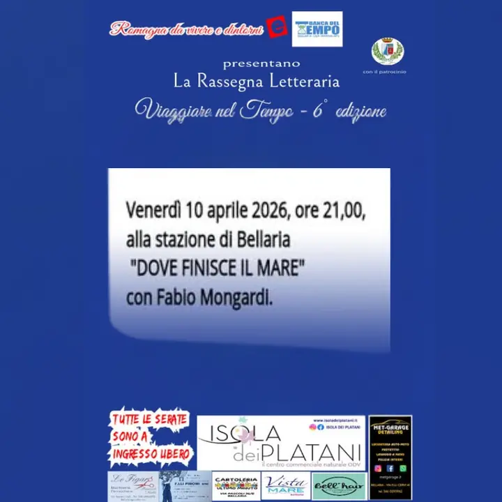 DOVE FINISCE IL MARE | con Fabio Mongardi