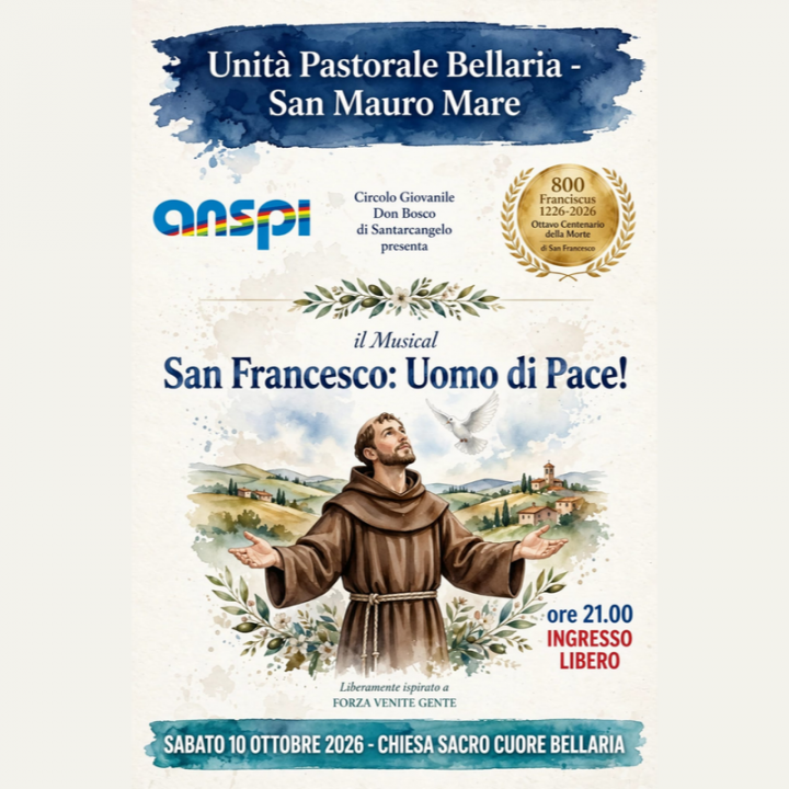 MUSICAL | SAN FRANCESCO: UOMO DI PACE!