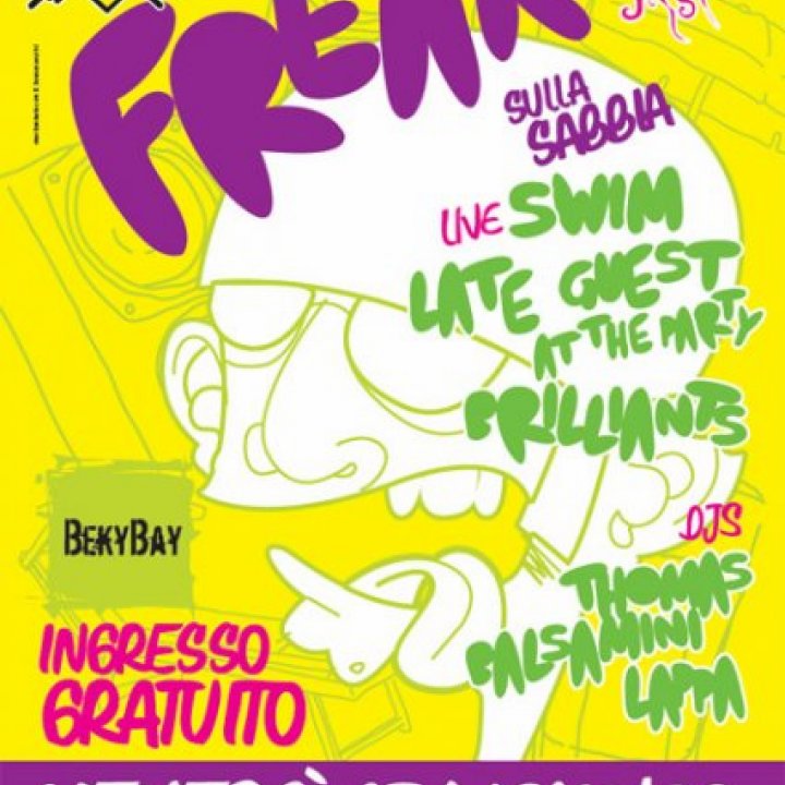 17 LUGLIO: FREAK SULLA SPIAGGIA-BEKY BAY-IGEA MARINA