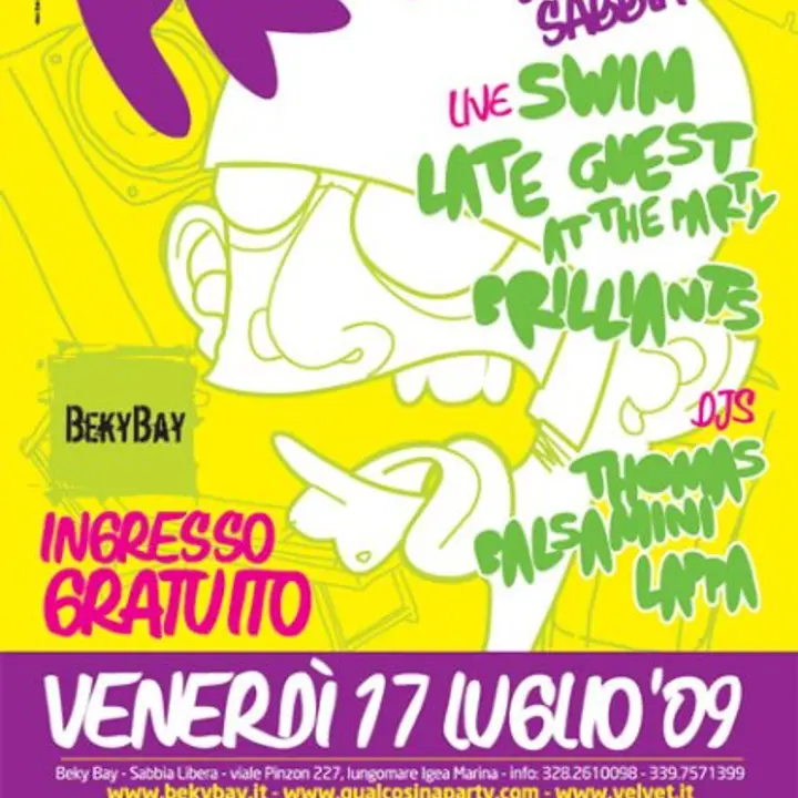 17 LUGLIO: FREAK SULLA SPIAGGIA-BEKY BAY-IGEA MARINA