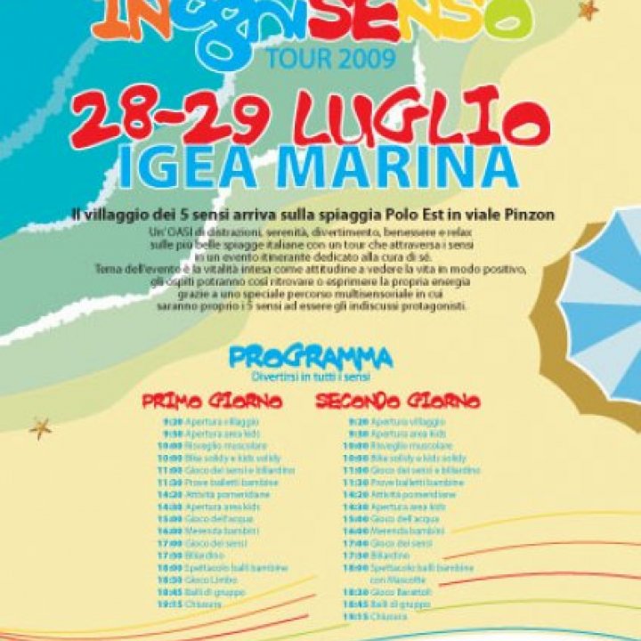 28-29 LUGLIO - INOGNISENSO TOUR 2009 - Polo Est 