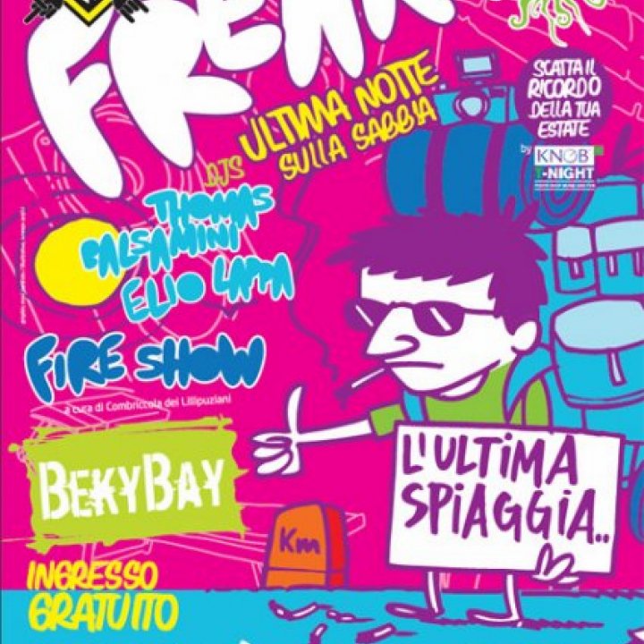 28 AGOSTO_BEKYBAY: 'ULTIMO FREAK SULLA SABBIA'