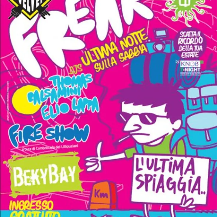 28 AGOSTO_BEKYBAY: 'ULTIMO FREAK SULLA SABBIA'