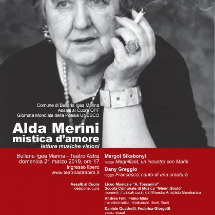 ALDA MERINI_Mistica d'amore_Letture, musiche, visioni
