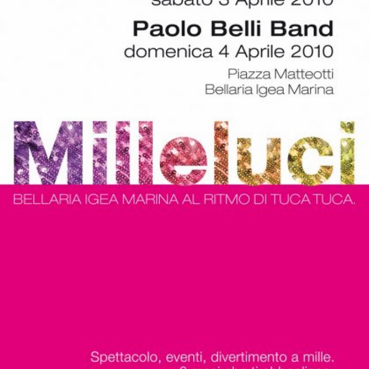 MILLELUCI Bellaria Igea Marina al ritmo di tuca tuca _ Eventi