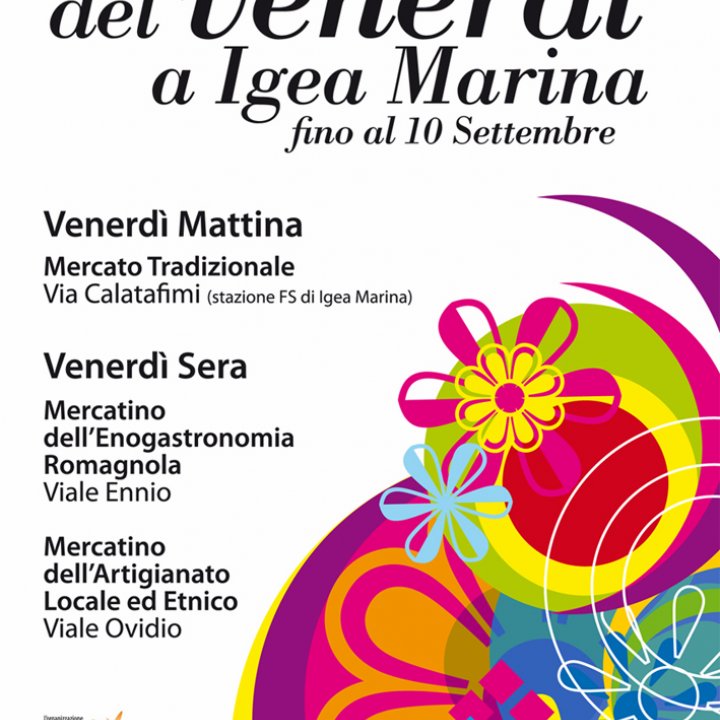 I MERCATI DEL VENERDI' giugno/settembre 2010