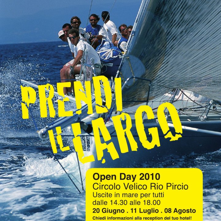OPEN DAY PRENDI IL LARGO! 10 luglio e 08 agosto 2010 