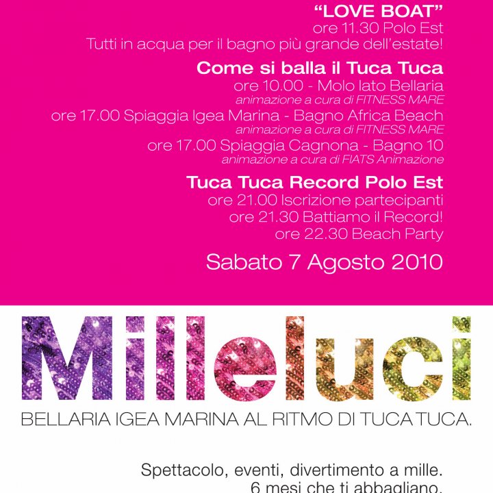 MILLELUCI - TUCA TUCA GUINNESS 07 agosto 2010