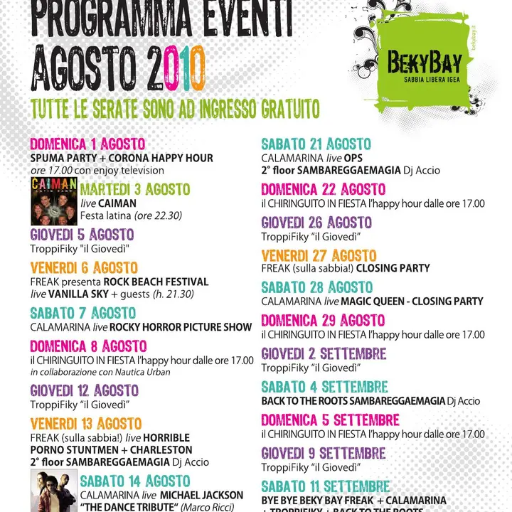 BEKY BAY luglio 2010