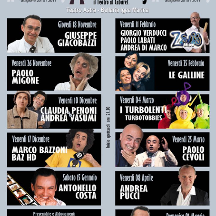 ASTRA RIDENS Il teatro al cabaret PENONI E VASUMI