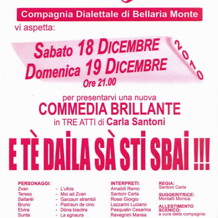 E TE DAILA SA STI SBAI!!! 18-19 dicembre 2010