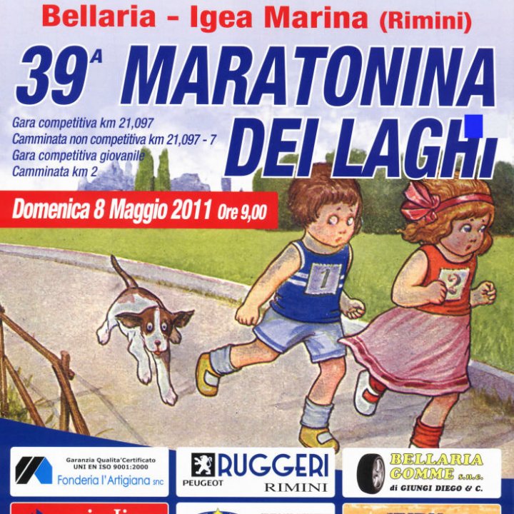 39° MARATONINA DEI LAGHI 08 maggio 2011