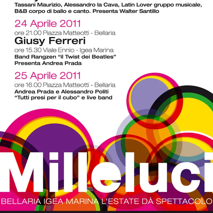 MILLELUCI PASQUA a Bellaria Igea Marina 23-25 aprile 11