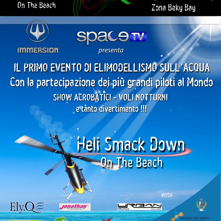 THE HELI SMACKDOWN on the Beach  27-29 maggio 2011