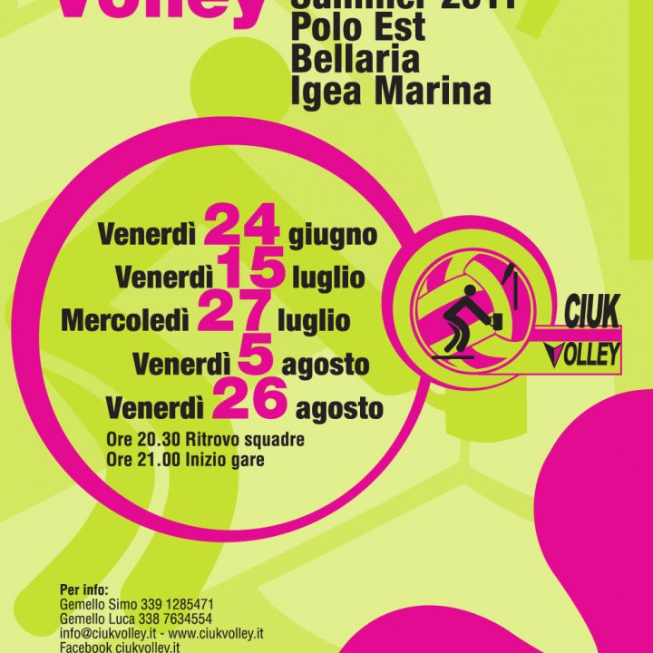 UNCONVENTIONAL VOLLEY CIUK VOLLEY 02 settembre 2011