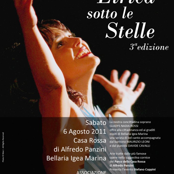 LIRICA SOTTO LE STELLE 3^ edizione 06 agosto 2011