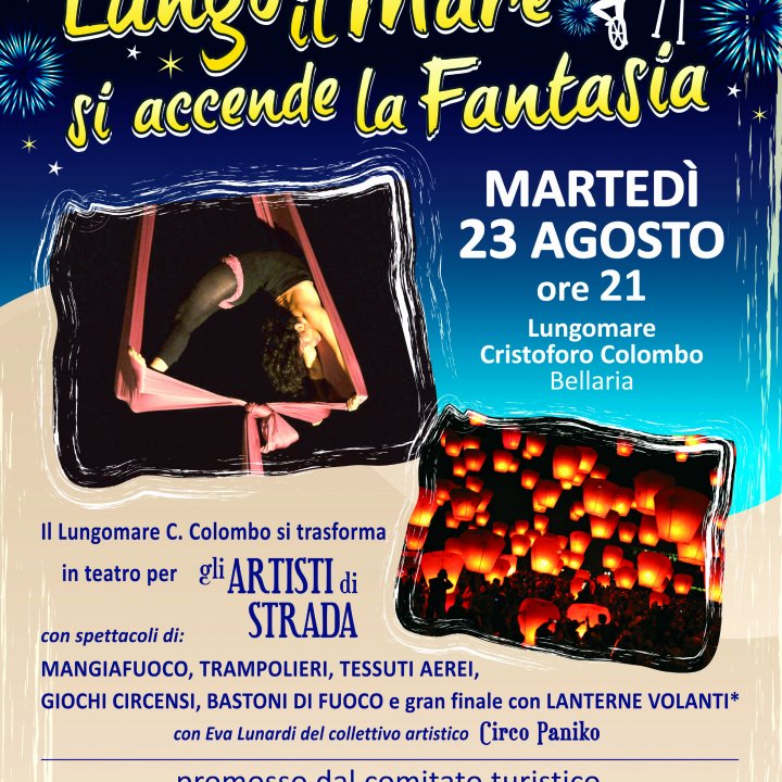 LUNGO IL MARE SI ACCENDE LA FANTASIA 23 agosto 2011