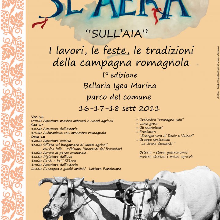 SL'AERA Lavori, feste, tradizioni della campagna 16-18 settembre 11