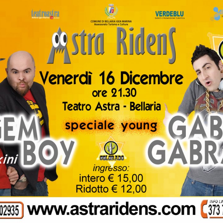 ASTRA RIDENS GEM BOY e GABRI GABRA 16 dicembre 2011