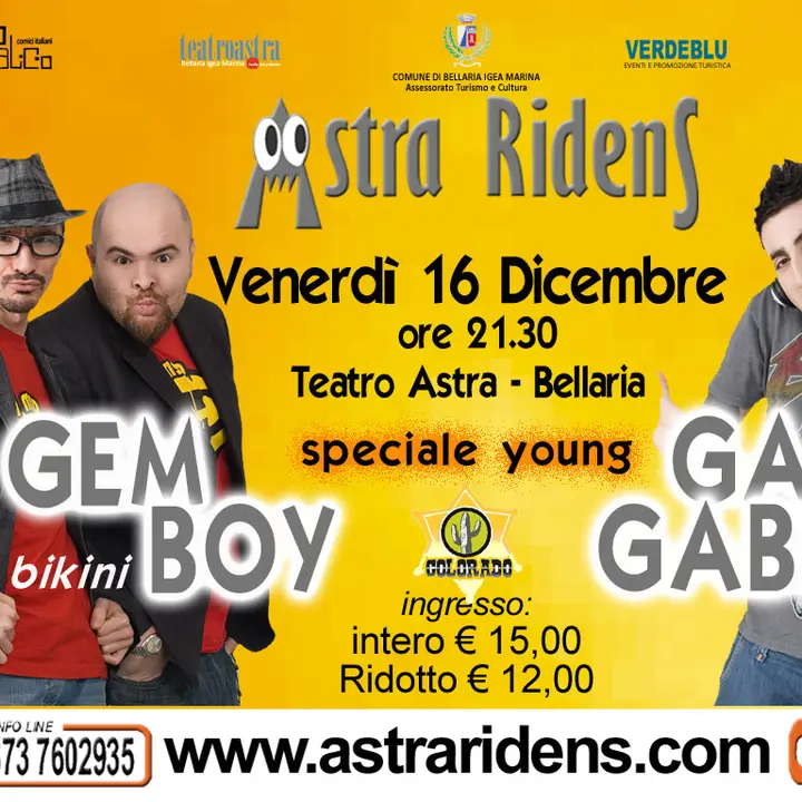 ASTRA RIDENS GEM BOY e GABRI GABRA 16 dicembre 2011