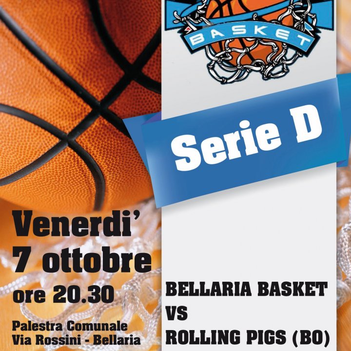 BELLARIA BASKET vs ROLLING PIGS 07 ottobre 2011