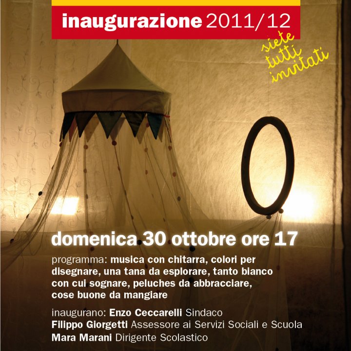 VIA LUZZATTI 15 LUDOTECA Inaugurazione 30 ottobre 2011