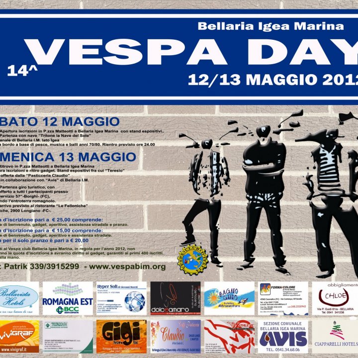 VESPA DAY Raduno Nazionale Vespa 12-13 maggio 2012