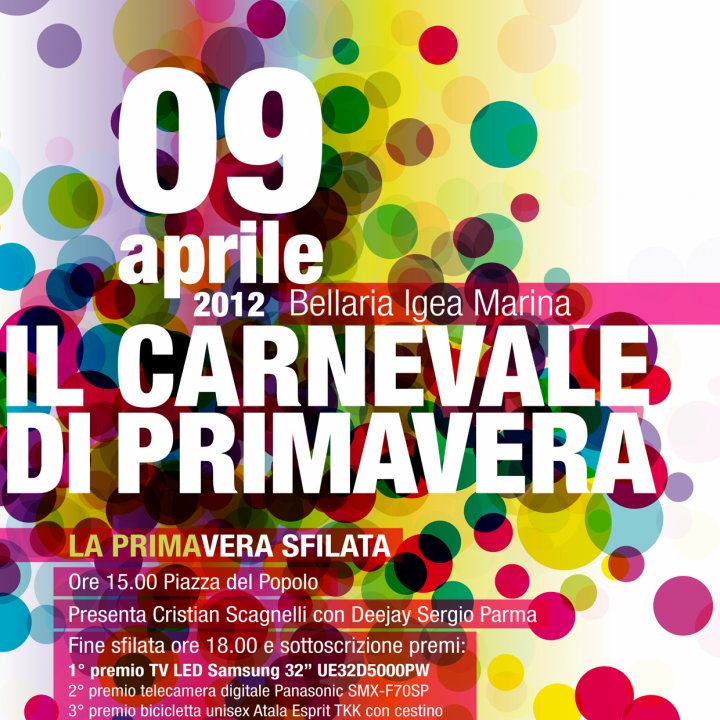IL CARNEVALE DI PRIMAVERA 09 aprile 2012