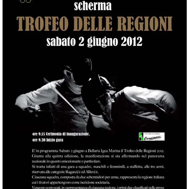 TROFEO DELLE REGIONI DI SCHERMA 02 giugno 2012