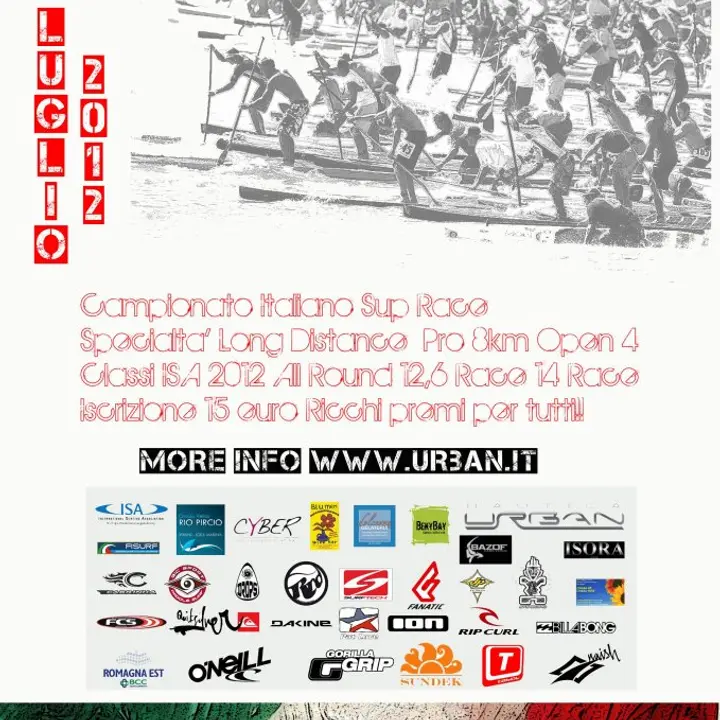 CAMPIONATO ITALIANO SUP RACE 01 luglio 2012