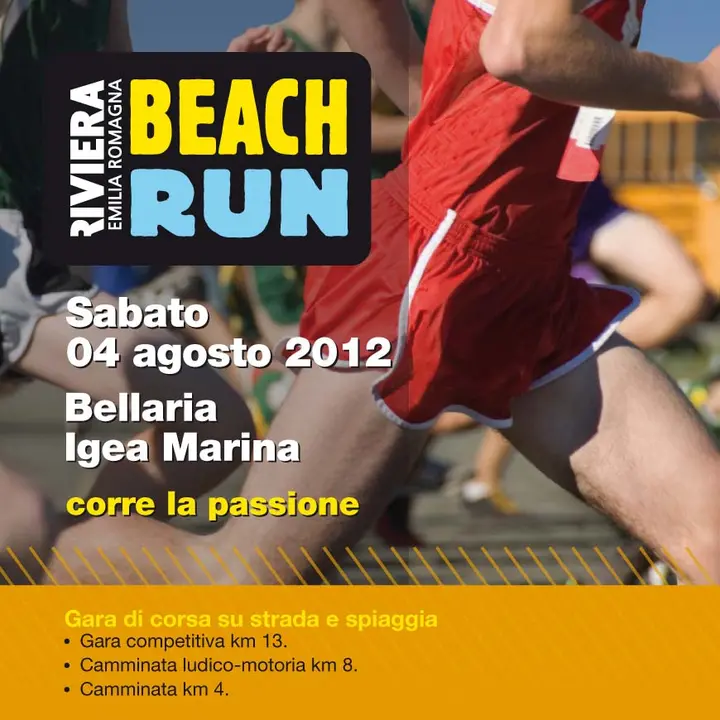 RIVIERA BEACH RUN 3^ edizione 04 agosto 2012