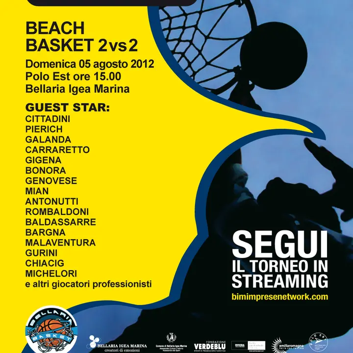 RIVIERA BEACH GAMES-BEACH BASKET 05 agosto 2012