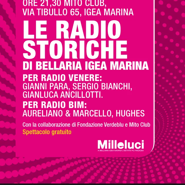 MILLELUCI LE RADIO STORICHE DJ set 15 agosto 2012