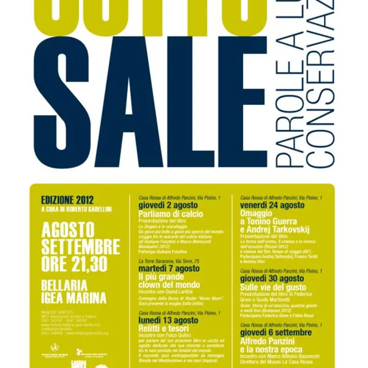 SOTTOSALE PAROLE A LUNGA CONSERVAZIONE 13 agosto 2012