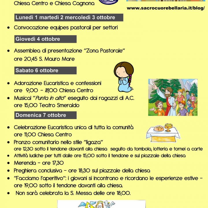 FESTA PARROCCHIA SACRO CUORE 06-07 ottobre 2012