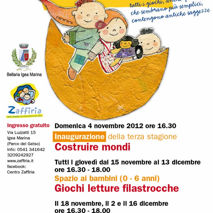 VIA LUZZATTI 15 - COSTRUIRE MONDI 02 dicembre 2012