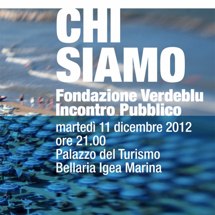 INCONTRO PUBBLICO FONDAZIONE VERDEBLU 11 dicembre 2012
