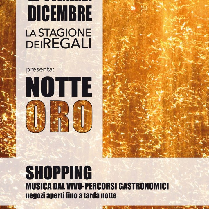 NOTTE D'ORO. POLVERE DI STELLE 21 dicembre 2012
