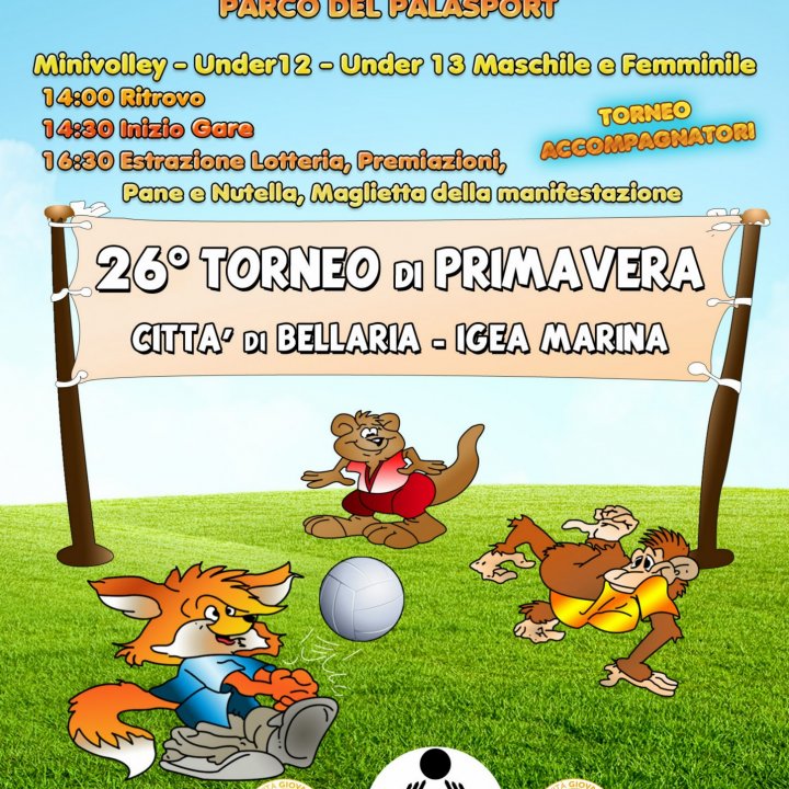 26° TORNEO DI PRIMAVERA 14 aprile 2013