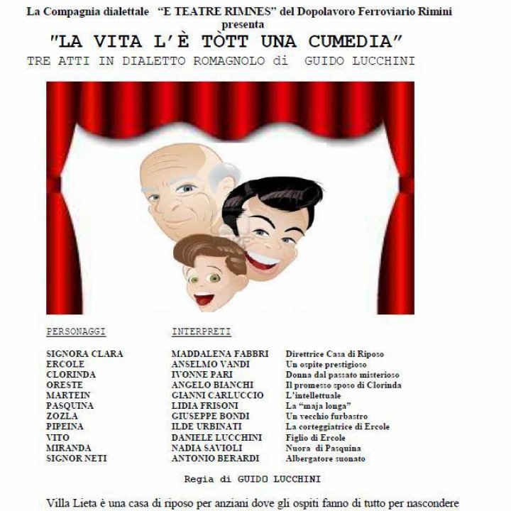 LA VITA L'E' TOTT UNA CUMEDIA 23 marzo 2013