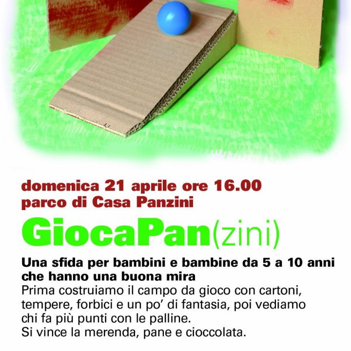 GIOCA-PAN 21 aprile 2013
