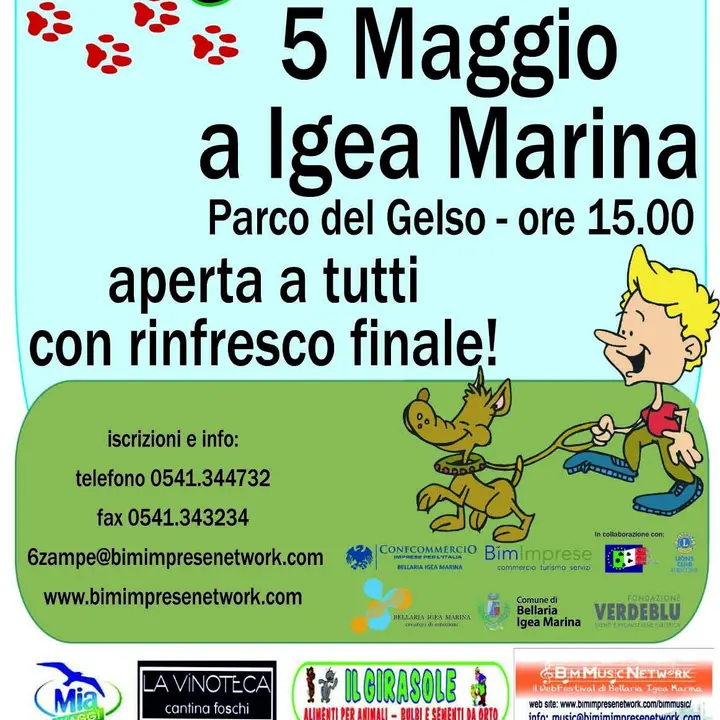 PASSEGGIATA A 6 ZAMPE 05 maggio 2013
