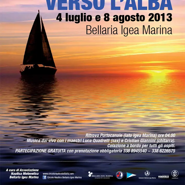 VELEGGIANDO VERSO L'ALBA 04 luglio 2013