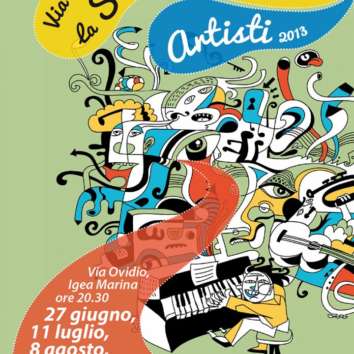 VIA OVIDIO LA STRADA DEGLI ARTISTI 08 agosto 2013