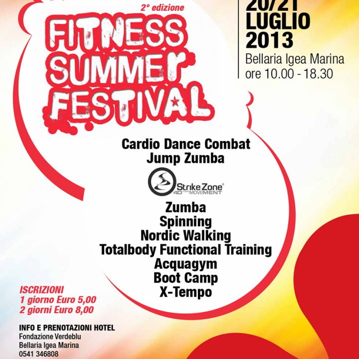 FITNESS SUMMER FESTIVAL 20-21 luglio 2013