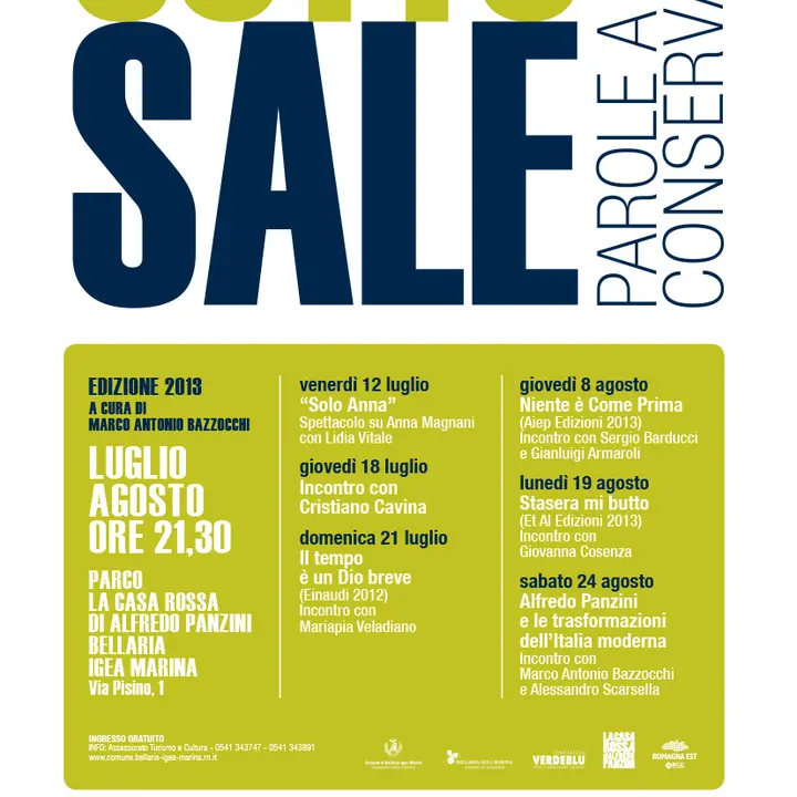 SOTTOSALE Parole a lunga conservazione 19 agosto 2013