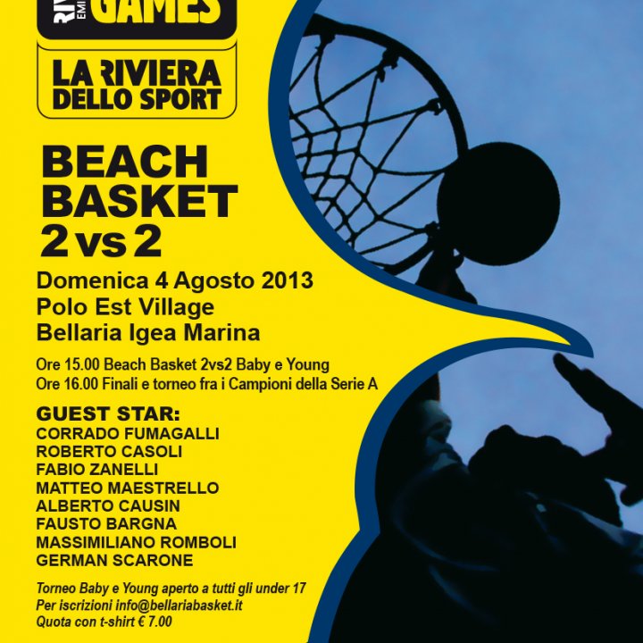 BEACH BASKET 2vs2 04 agosto 2013
